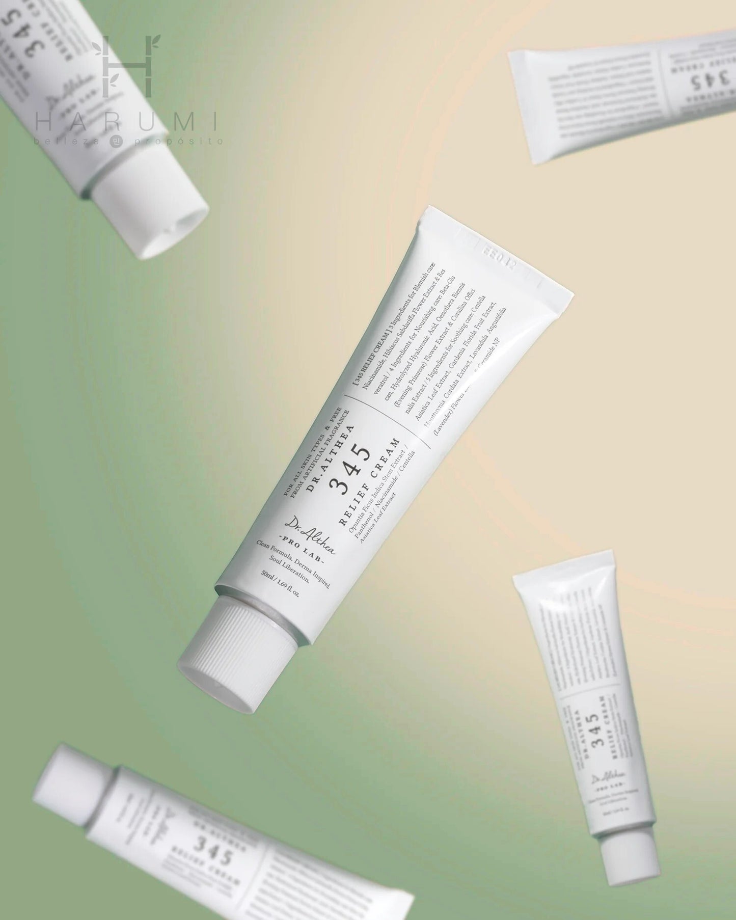 Crema Dra Althea 345® - Ciencia Coreana: diseñada para nutrir, aclarar y restaurar la piel del rostro